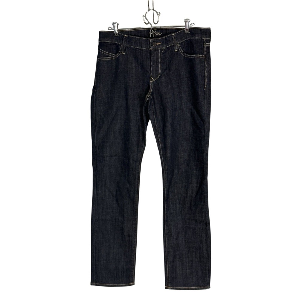 Women's Old Navy The Diva dark jean size 10 blue denim